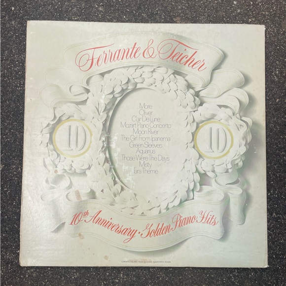Vintage Ferrante & Teicher 10th Anniversary Golden Piano Hits (2 Record Set) - Picture 1 of 4